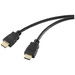 SpeaKa Professional HDMI Anschlusskabel HDMI-A Stecker, HDMI-A Stecker 2.00 m Schwarz SP-10481292 U