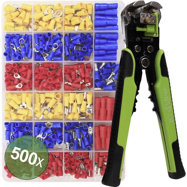 Quadrios 22T011 22T011 Abisolierwerkzeug-Set 0.25 bis 6mm² 10 bis 24 Quadrios 22T011 22T011 Abisolierwerkzeug-Set 0.25 bis 6mm² 10 bis 24