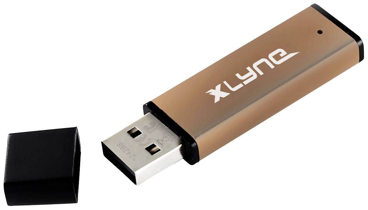 Xlyne ALU USB-Stick 128GB Aluminium, Bronze 177570-2 USB-A (USB 2.0)