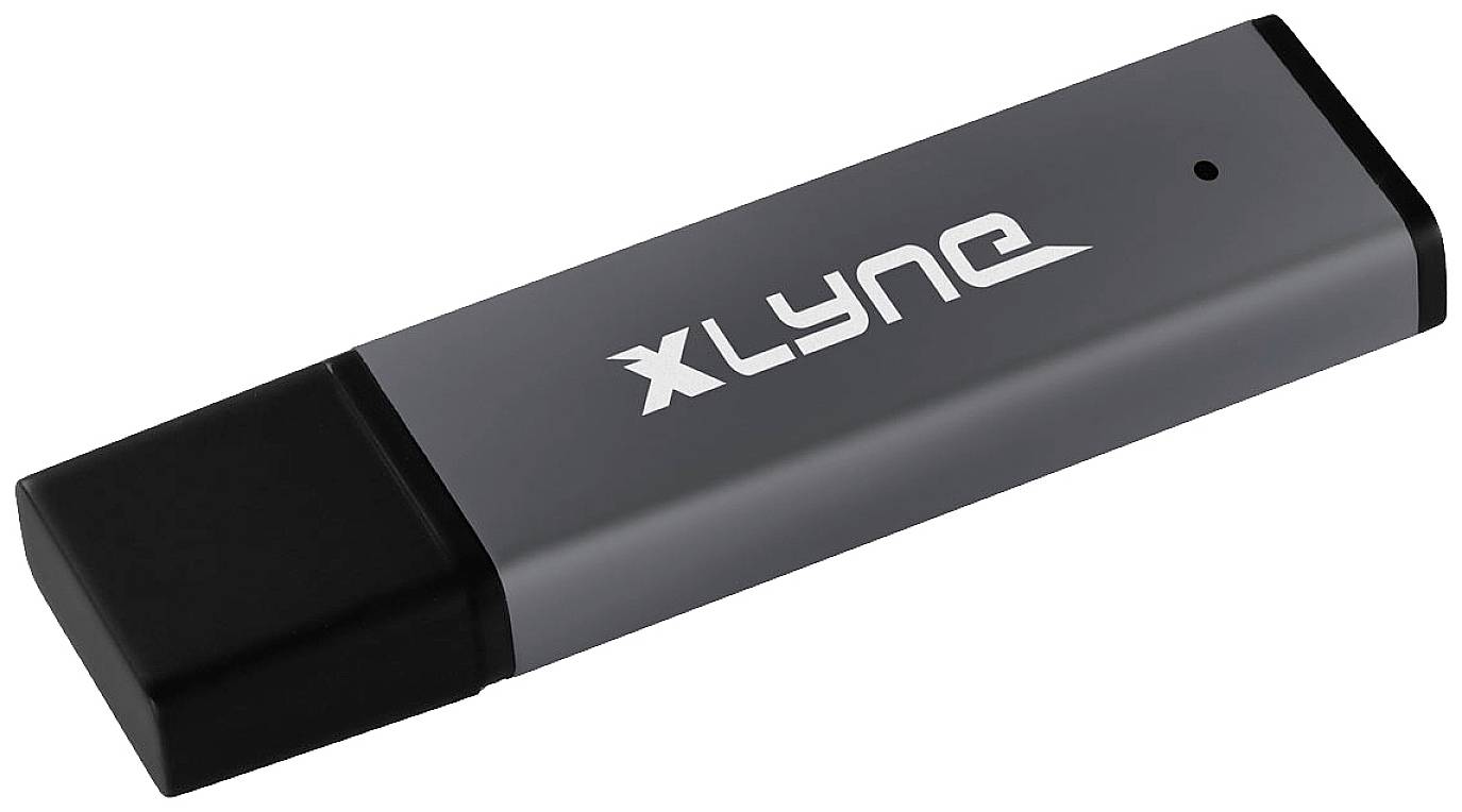 Xlyne ALU USB-Stick 64 GB Aluminium, Grau 177569-2 USB-A (USB 2.0)
