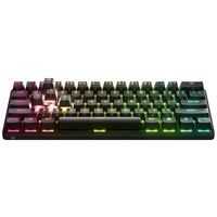 Steelseries Apex Pro Mini Wireless Bluetooth®, Funk Gaming-Tastatur Deutsch, QWERTZ Schwarz Abnehmbares Kabel, Beleuchtet Steelseries Apex Pro Mini Wireless Bluetooth®, Funk Gaming-Tastatur Deutsch, QWERTZ Schwarz Abnehmbares Kabel, Beleuchtet