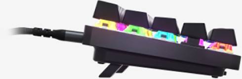 Steelseries Apex 9 Mini USB Gaming-Tastatur Deutsch, QWERTZ Schwarz Abnehmbares Kabel, Beleuchtet, Integrierter Profilspeicher