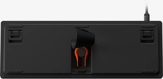 Steelseries Apex 9 TKL USB Gaming-Tastatur Deutsch, QWERTZ Schwarz Abnehmbares Kabel, Beleuchtet, Integrierter Profilspeicher