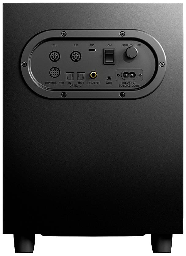 Steelseries Arena 9 5.1 PC-Lautsprecher Bluetooth®, USB Schwarz