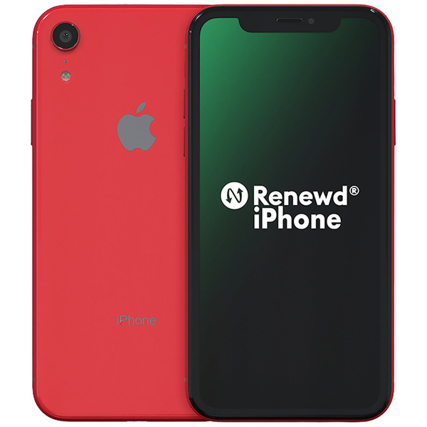 Renewd® iPhone XR (generalüberholt) (sehr gut) 64 GB 6.1 Zoll (15.5 cm) iOS 14 12 Megapixel (PRODUCT) RED™
