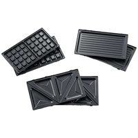 Severin 2968 Sandwich-Toaster Edelstahl (gebürstet), Schwarz Severin 2968 Sandwich-Toaster Edelstahl (gebürstet), Schwarz