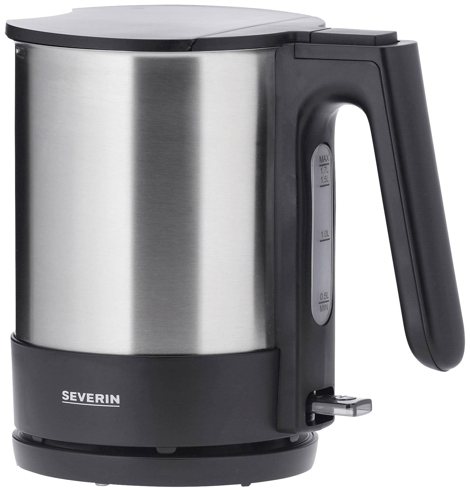 Severin 3409 Wasserkocher schnurlos Edelstahl (gebürstet) Fassungsvermögen: 1.7l
