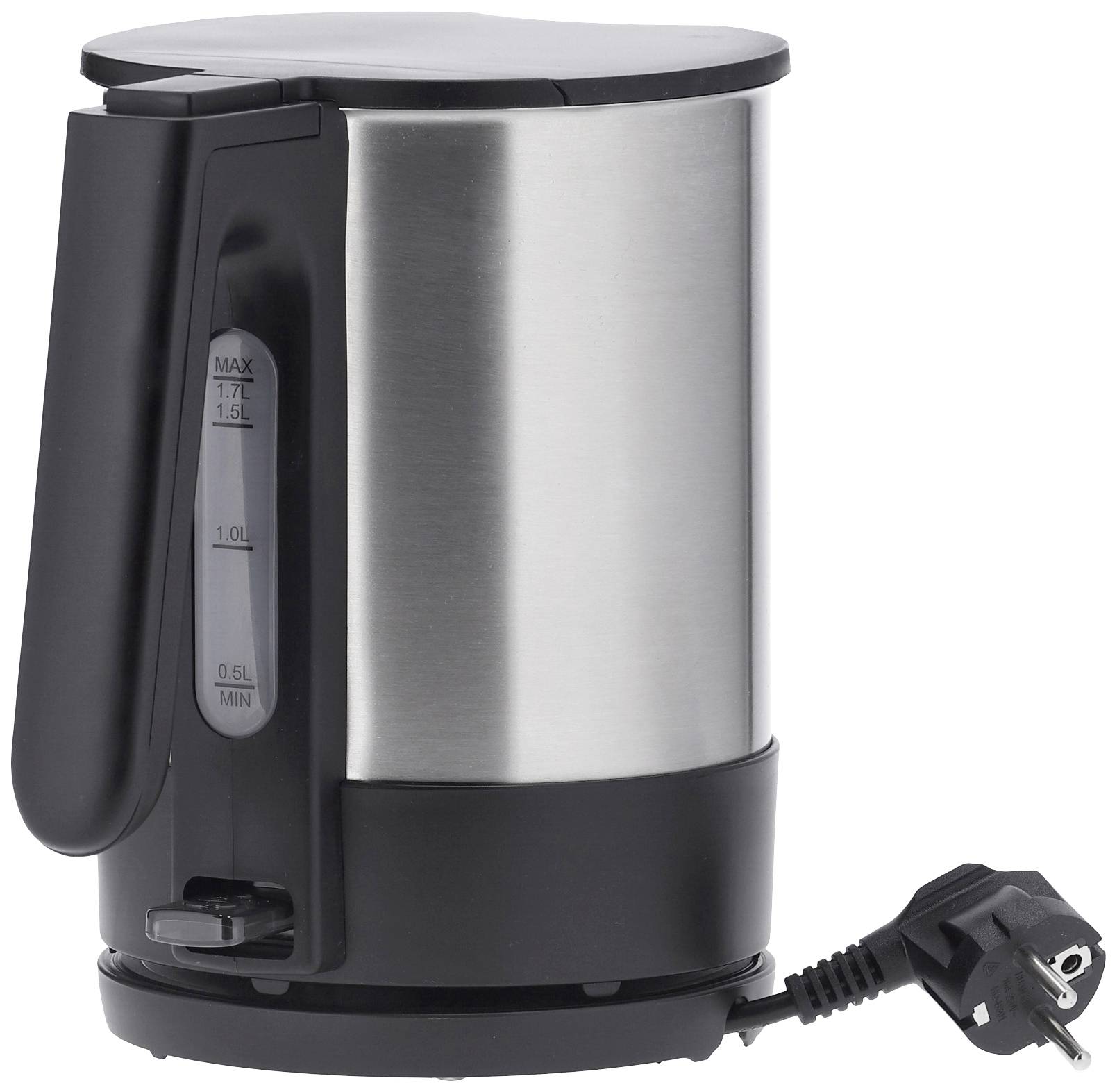 Severin 3409 Wasserkocher schnurlos Edelstahl (gebürstet) Fassungsvermögen: 1.7l