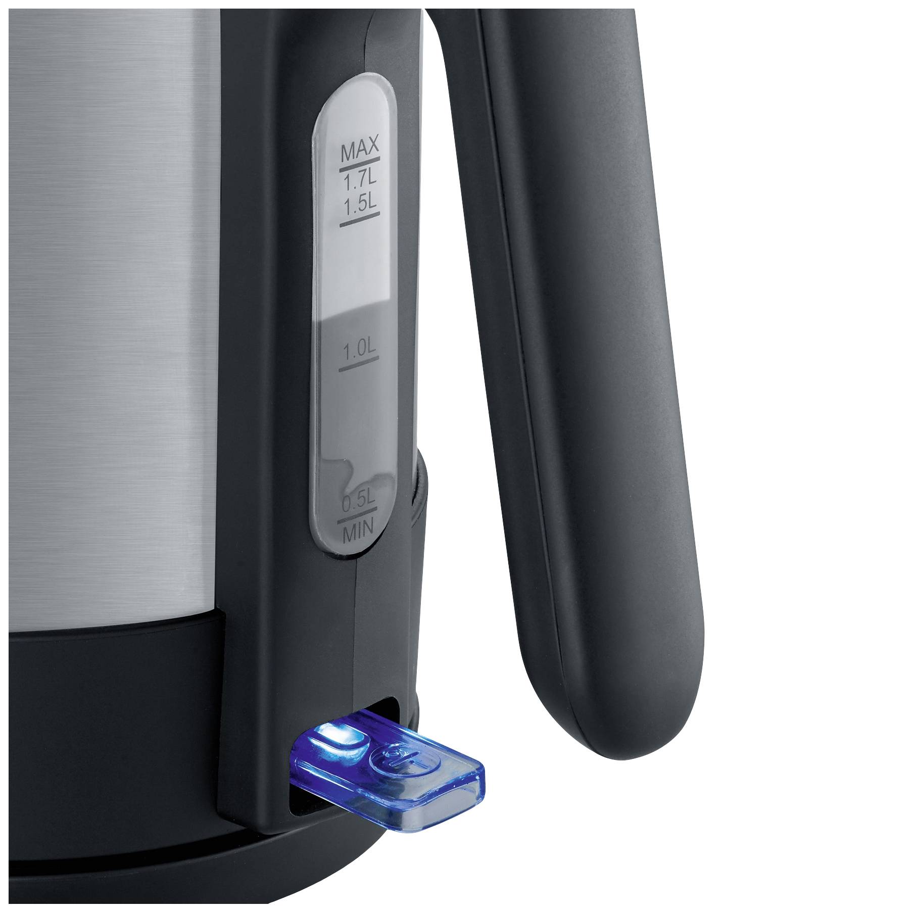 Severin 3409 Wasserkocher schnurlos Edelstahl (gebürstet) Fassungsvermögen: 1.7l