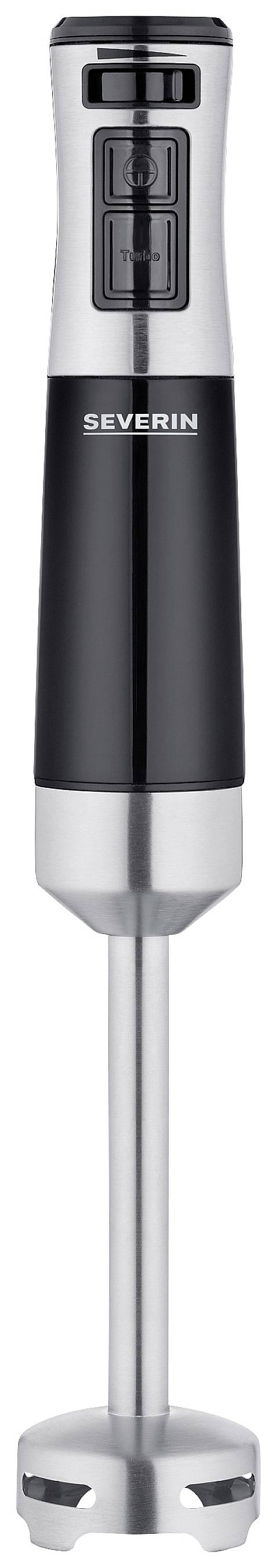 Severin 3771 Stabmixer 600 W Edelstahl (gebürstet), Schwarz