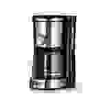 Severin 4826 Kaffeemaschine Edelstahl (gebürstet), Schwarz Fassungsvermögen Tassen=10 Timerfunktion, Warmhaltefunktion, Glaskanne