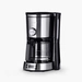 Severin 4826 Kaffeemaschine Edelstahl (gebürstet), Schwarz Fassungsvermögen Tassen=10 Timerfunktion, Warmhaltefunktion, Glaskanne Severin 4826 Kaffeemaschine Edelstahl (gebürstet), Schwarz Fassungsvermögen Tassen=10 Timerfunktion, Warmhaltefunktion, Glaskanne