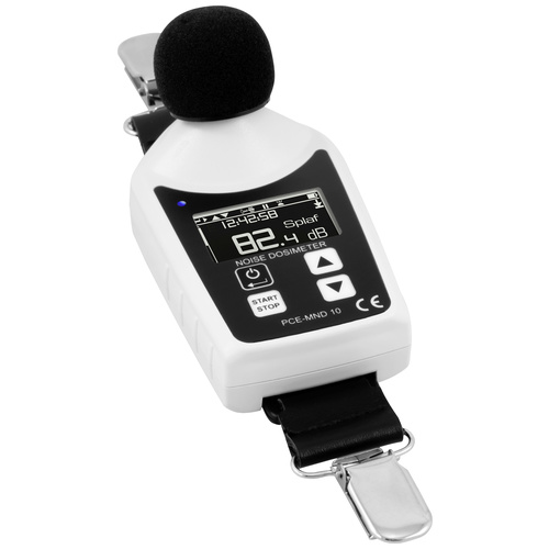 PCE Instruments Schallpegel-Messgerät Pegelüberwachung nach DIN 15905-5, Datenlogger PCE-MND 10 70 - 140 dB 31.5Hz - 8kHz