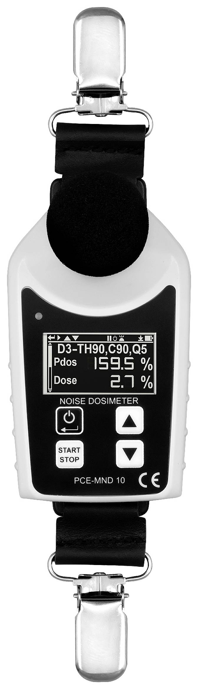 PCE Instruments Schallpegel-Messgerät Pegelüberwachung nach DIN 15905-5, Datenlogger PCE-MND 10 70 - 140 dB 31.5Hz - 8kHz