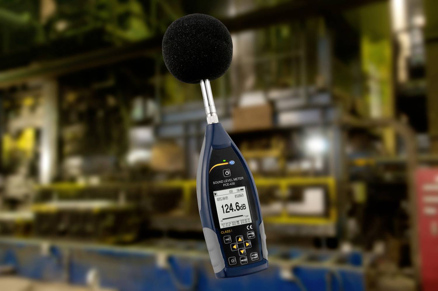 PCE Instruments Schallpegel-Messgerät PCE-430-SC 09