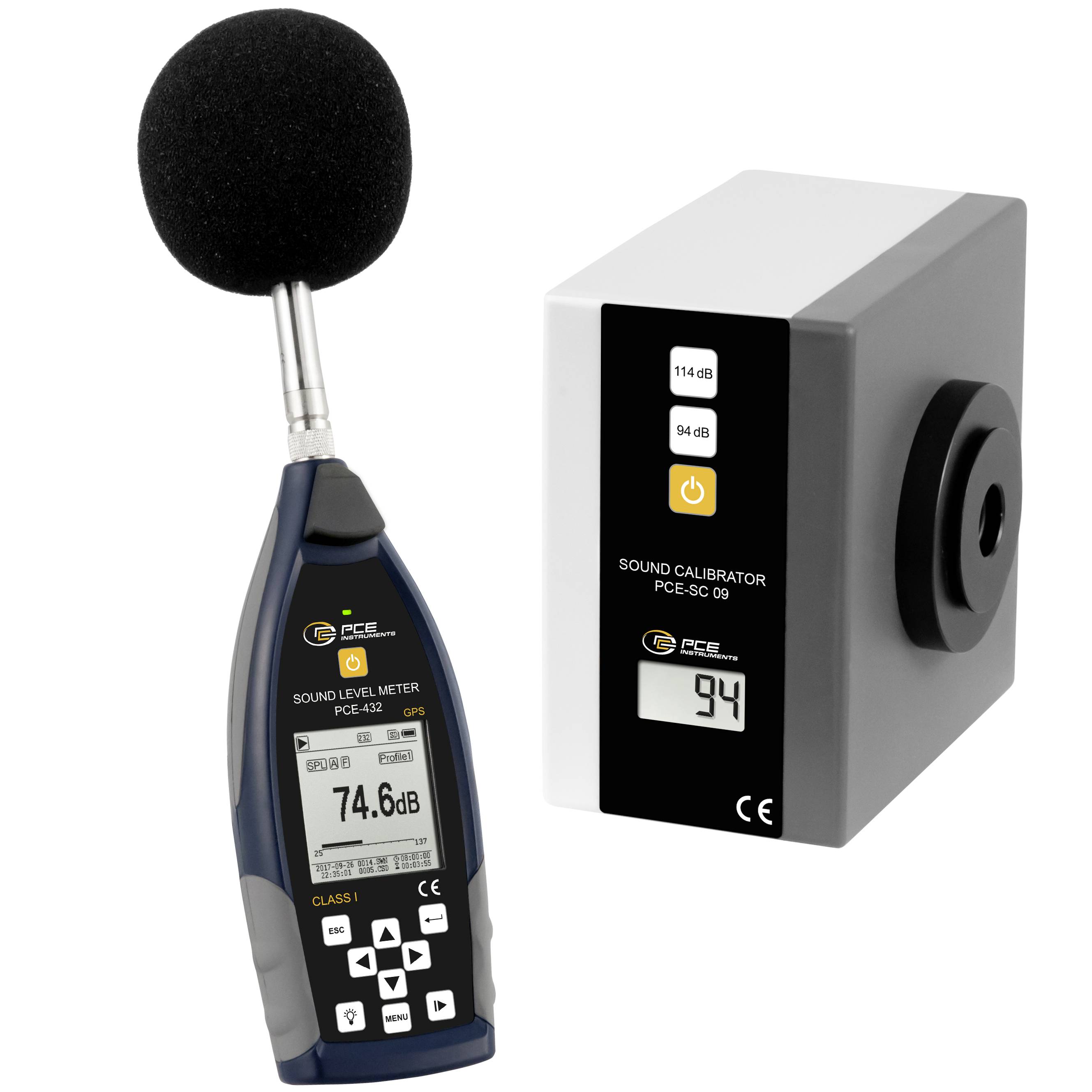 PCE Instruments Schallpegel-Messgerät PCE-432-SC 09