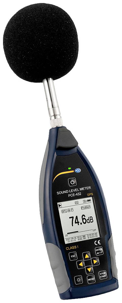 PCE Instruments Schallpegel-Messgerät PCE-432-SC 09