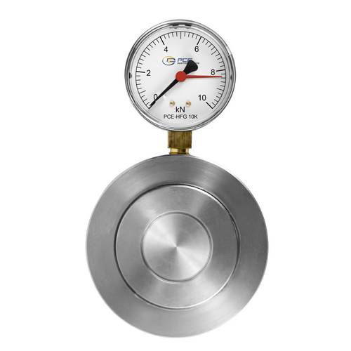 PCE Instruments PCE-HFG 10K Hydraulische Kraftaufnehmer aus rostfreiem Stahl | Ringkraftaufnehmer &