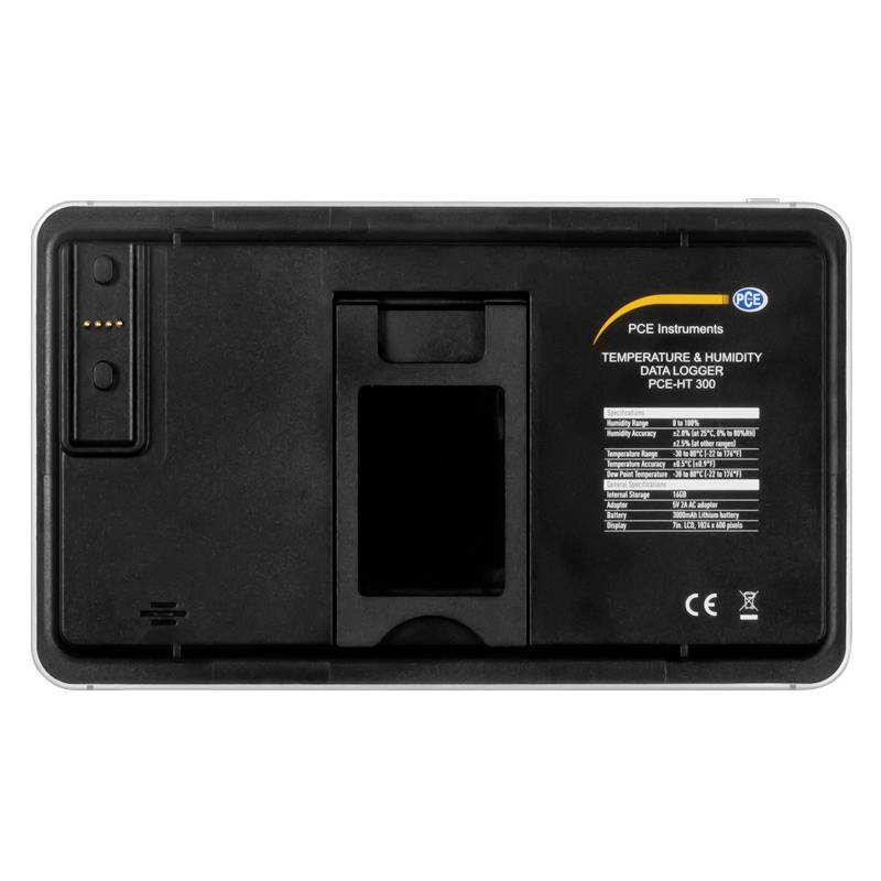 PCE Instruments PCE-HT 300 PCE-HT 300 Luftfeuchte-Datenlogger -10 bis 80°C 0 bis 100% rF