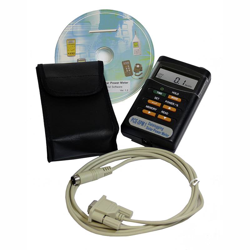 PCE Instruments PCE-PVA 100-SPM 1-KIT Photovoltaik-Messgeräte-Set 0 - 2000 W/m²