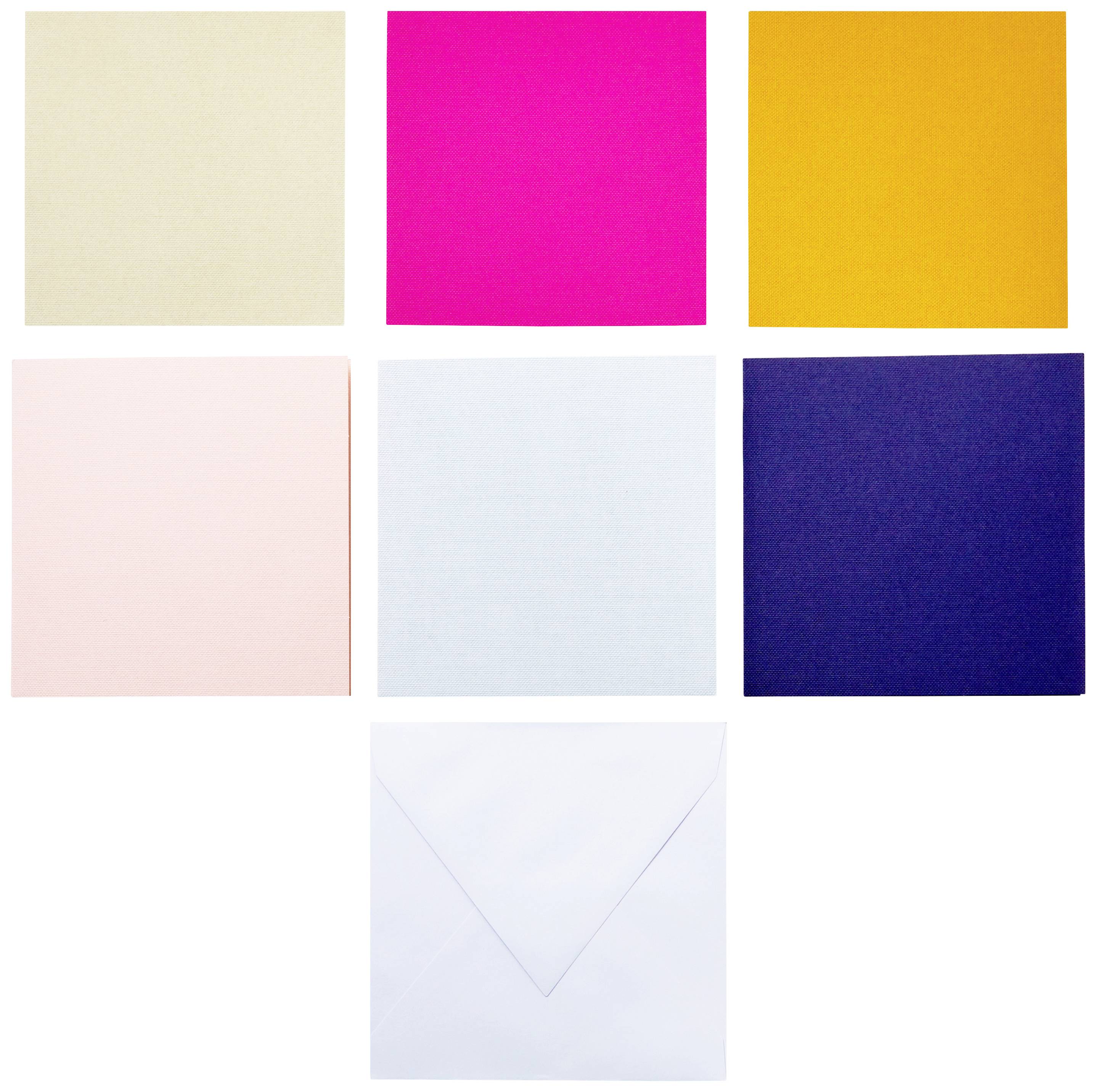 Cricut Insert Cards Sensei S40 Kartenset Tulpenblau, Puder