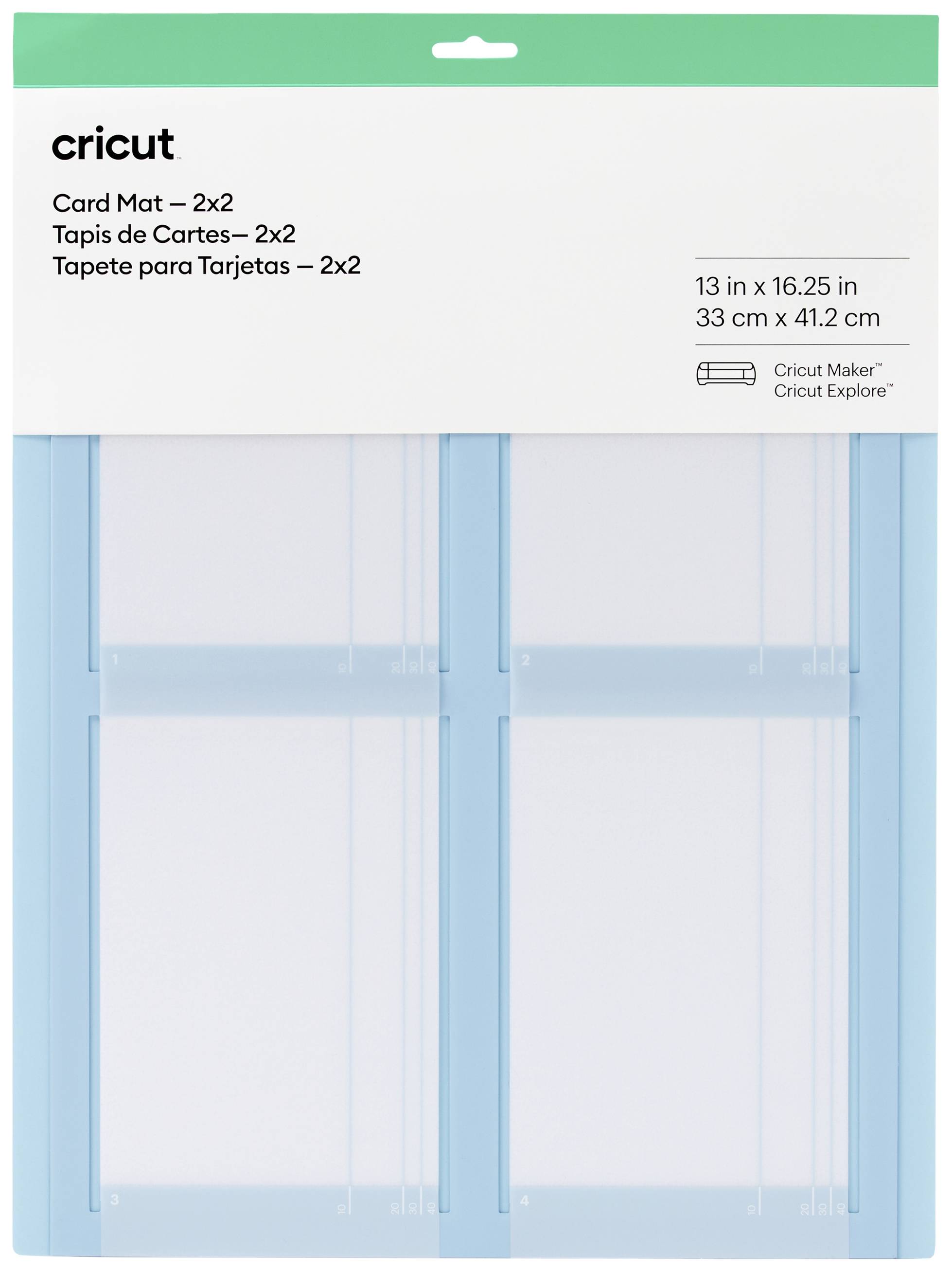 Cricut Card Mat Schneidematte Blau