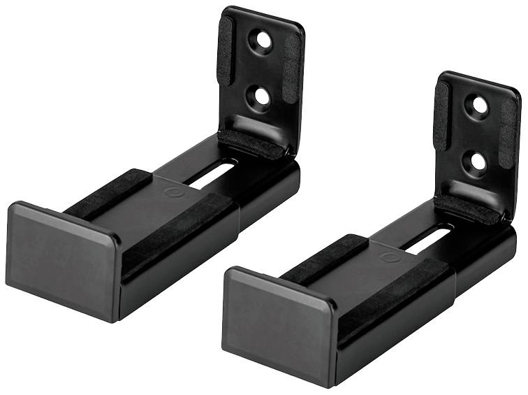 Neomounts AWL29-550BL1 Soundbar-Halterung Wandabstand (max.): 16.6cm Schwarz 1St.