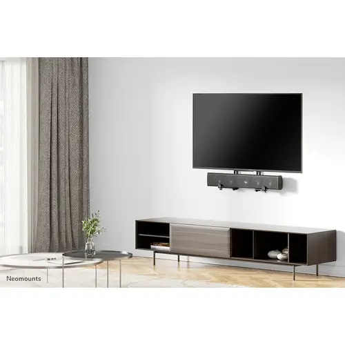 Neomounts AWL29-650BL1 Soundbar-Halterung Wandabstand (max.): 21.5 cm Schwarz 1 St. Neomounts AWL29-650BL1 Soundbar-Halterung Wandabstand (max.): 21.5 cm Schwarz 1 St.