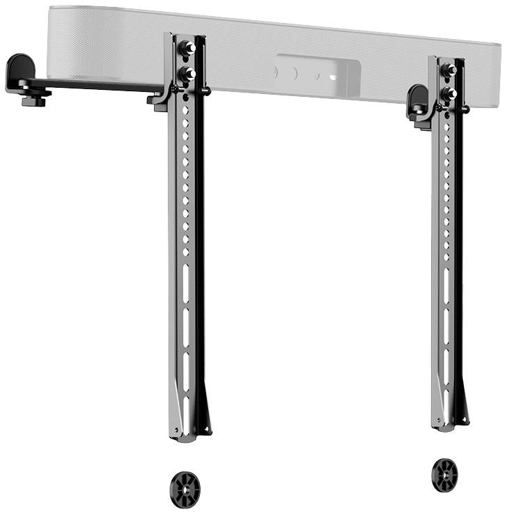 Halterung für Soundbar, verstellbare Befestigung, ermöglicht die sichere Montage unter einem Fernseher oder an einer Wand.