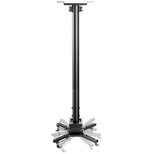 Neomounts CL25-550BL1 Beamer-Deckenhalterung Deckenhalter, Neigbar+Schwenkbar, Höhenverstellbar, Rotierbar Boden-/Deckenabstand Neomounts CL25-550BL1 Beamer-Deckenhalterung Deckenhalter, Neigbar+Schwenkbar, Höhenverstellbar, Rotierbar Boden-/Deckenabstand