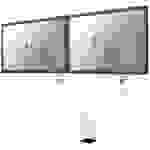 Neomounts FPMA-D750DWHITE2 2fach Monitor-Tischhalterung 25,4cm (10") - 81,3cm (32") Weiß Neigbar+Schwenkbar, Höhenverstellbar