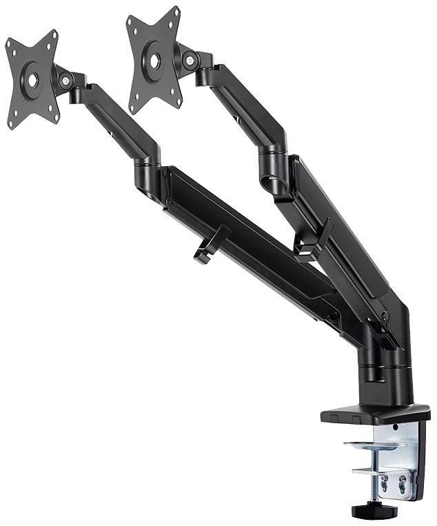Neomounts DS70-810BL2 2fach Monitor-Tischhalterung 43,2cm (17") - 81,3cm (32") Schwarz Neigbar+Schwenkbar, Höhenverstellbar