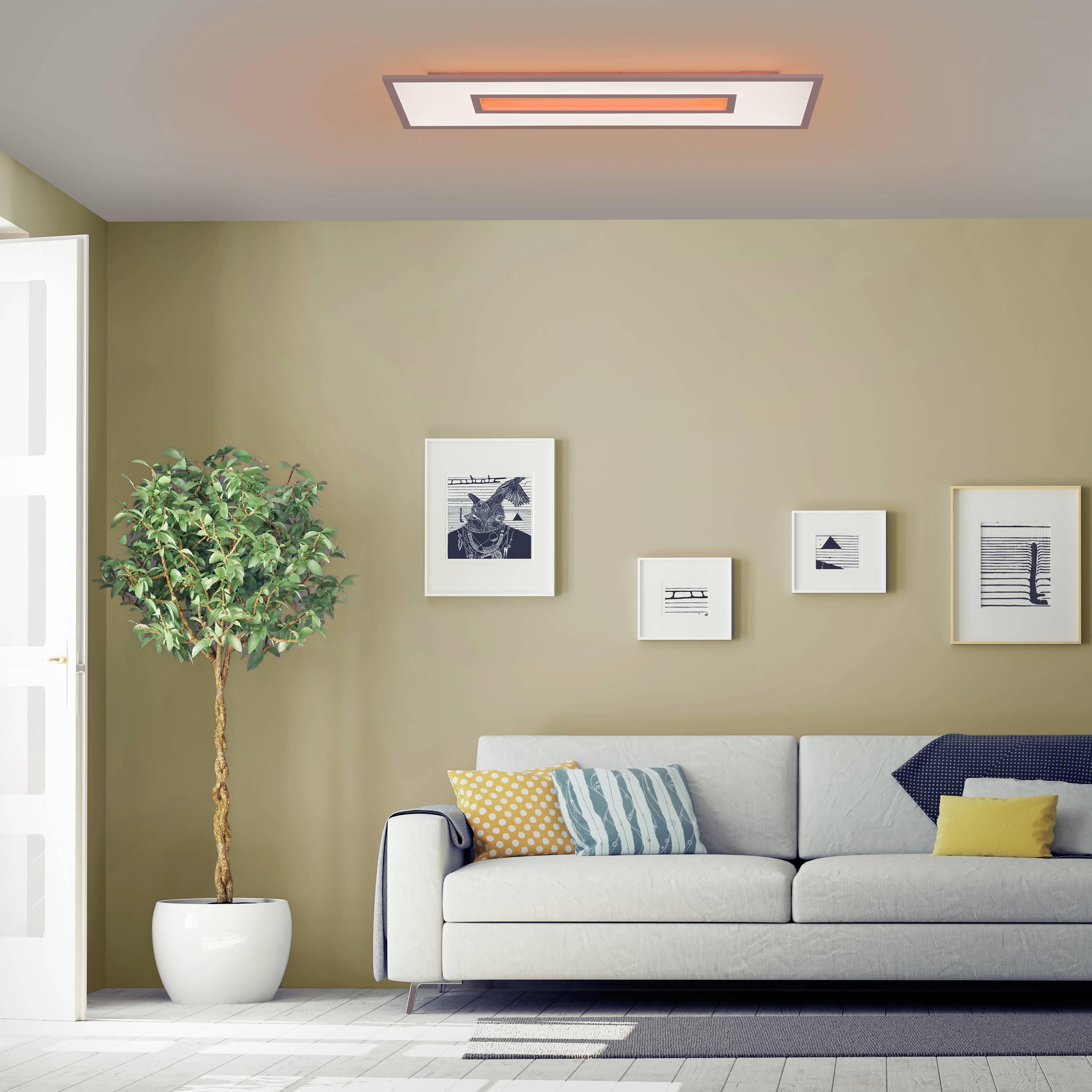 Just Light 11647-16 LED-Deckenleuchte LED 42W Weiß