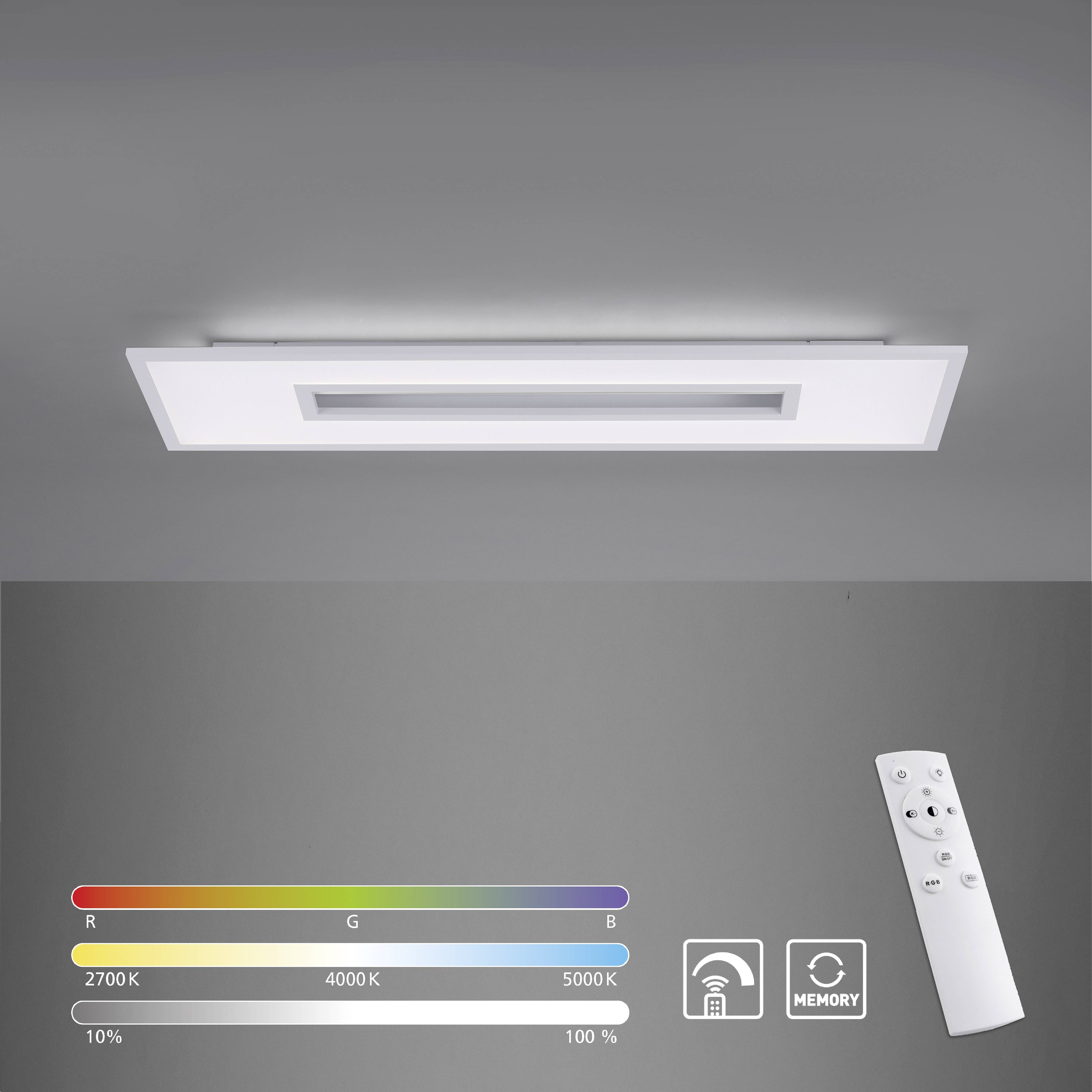 Just Light 11647-16 LED-Deckenleuchte LED 42W Weiß