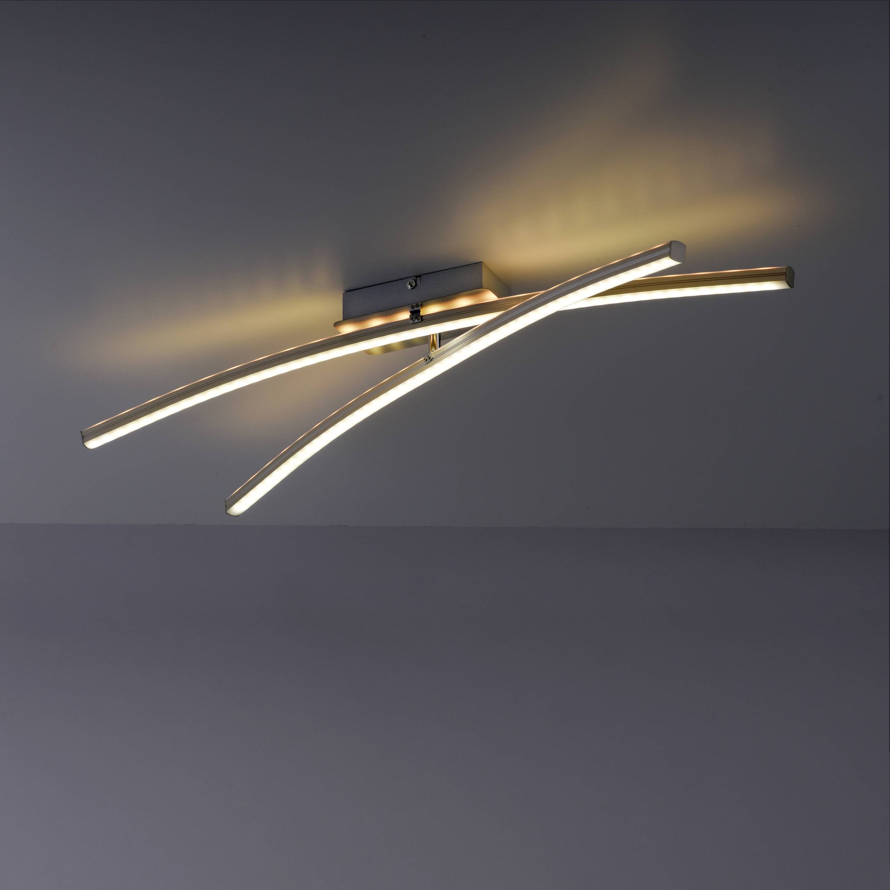 Just Light 11255-55 LED-Deckenleuchte LED 20W Stahl