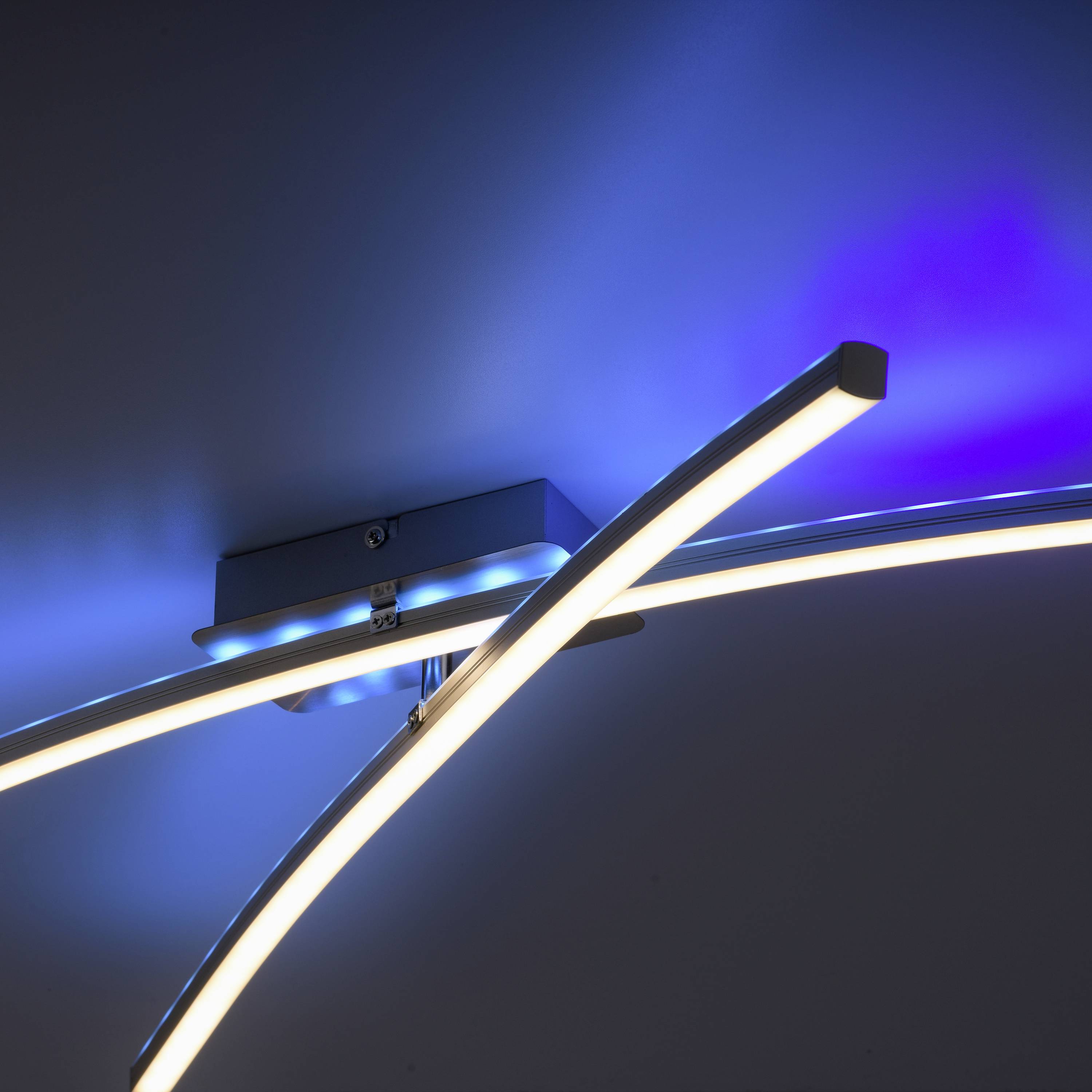 Just Light 11255-55 LED-Deckenleuchte LED 20W Stahl