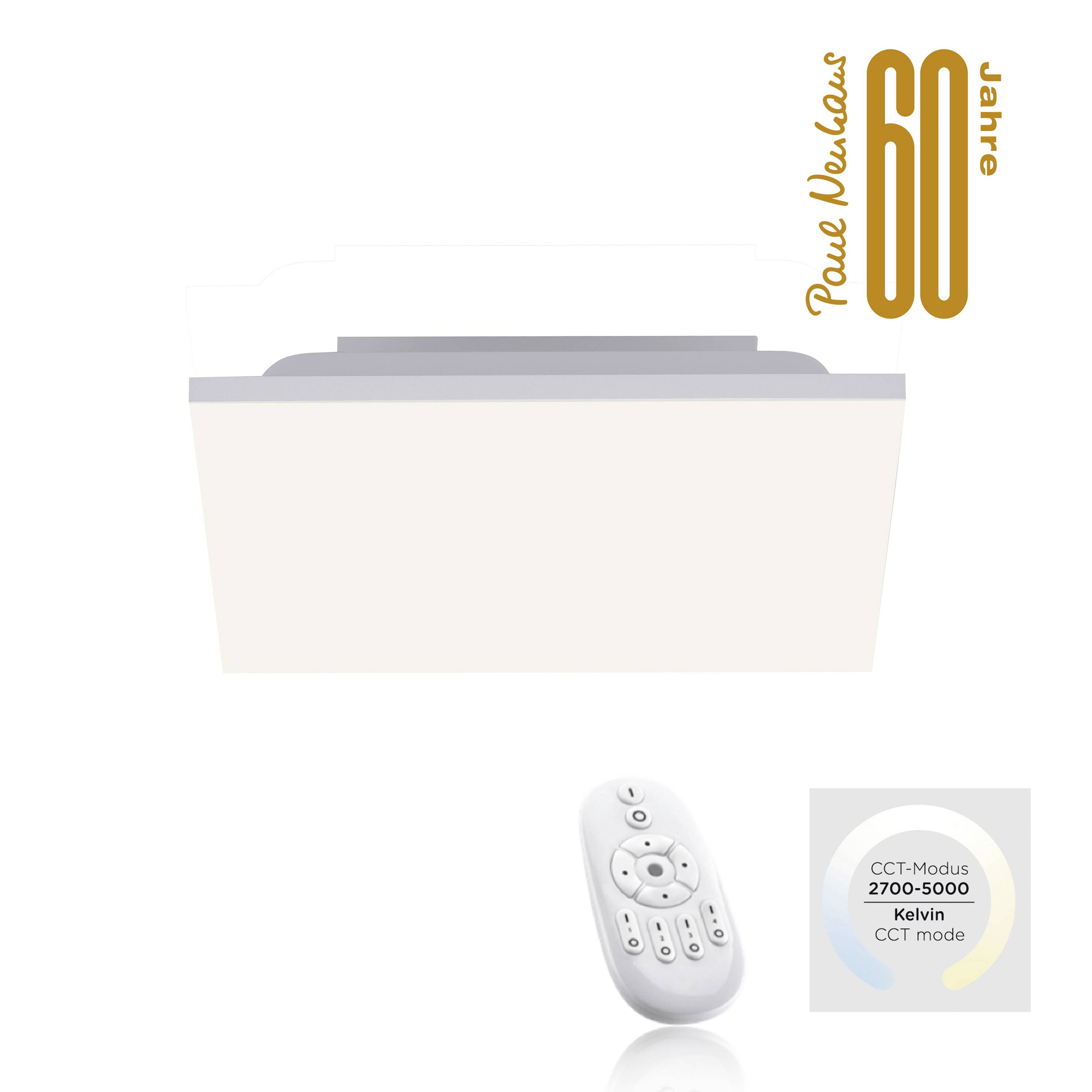 Just Light 15550-16 LED-Deckenleuchte LED Weiß