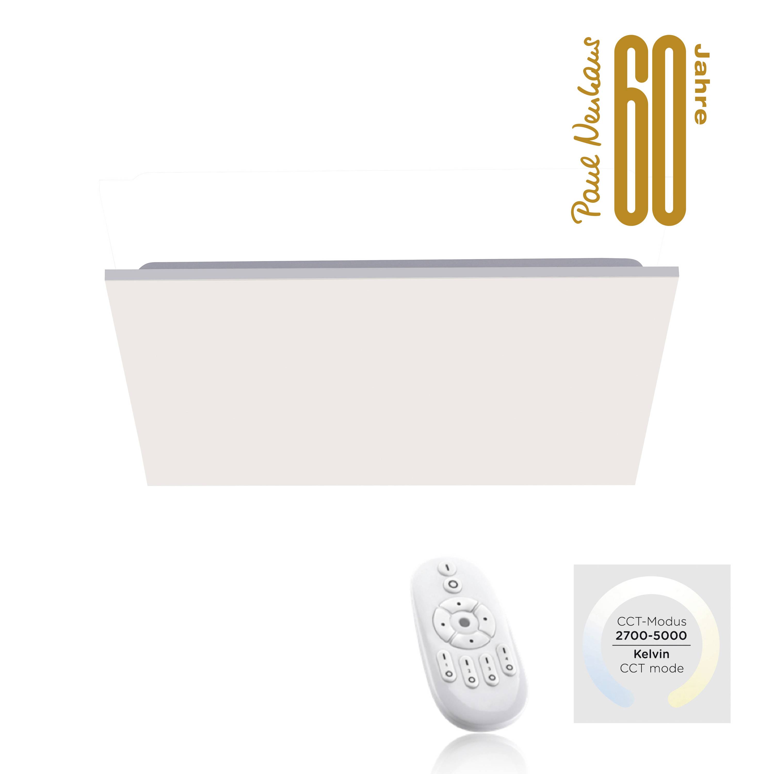 Just Light 15552-16 LED-Deckenleuchte LED 40W Weiß