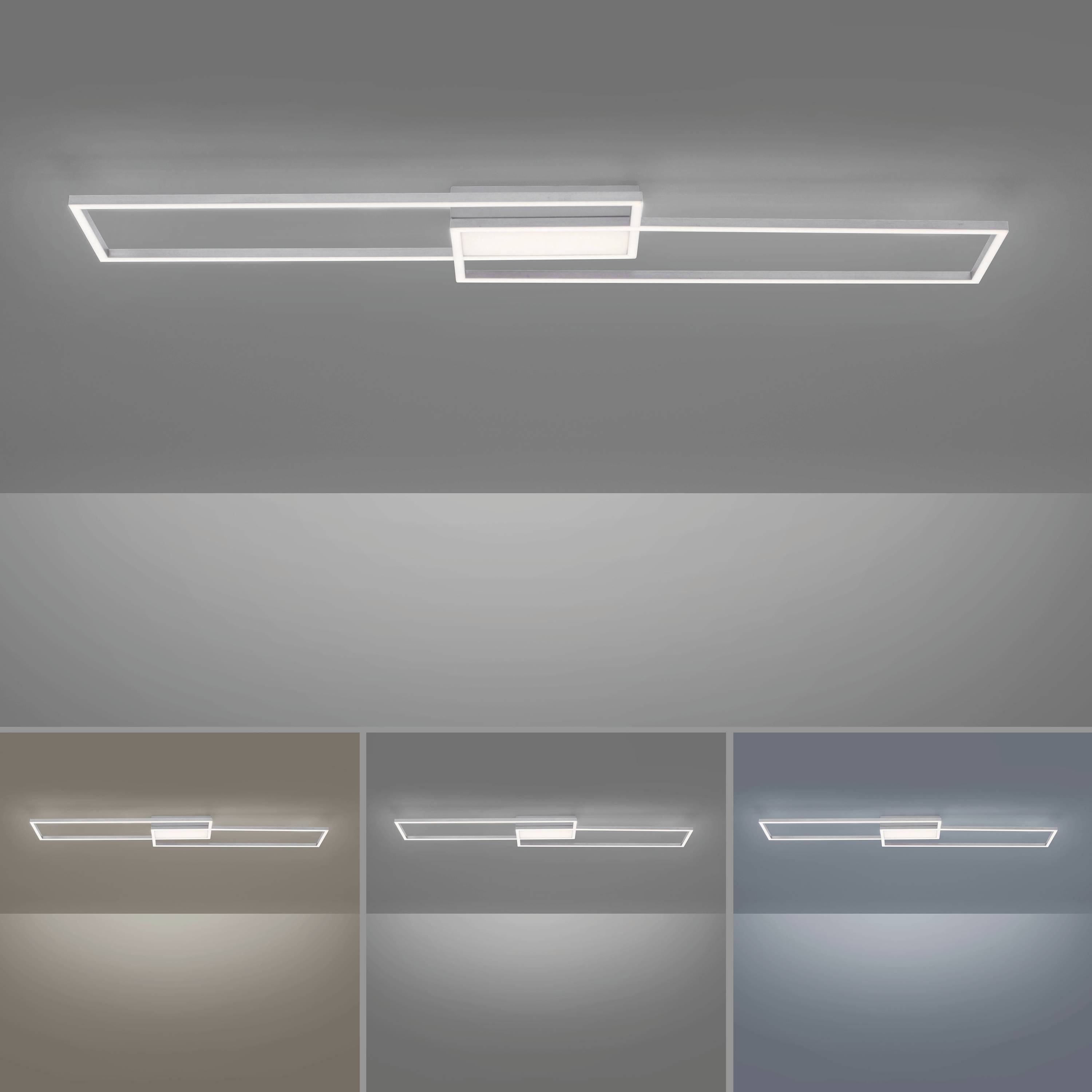 Just Light 14711-55 LED-Deckenleuchte LED 47W Stahl