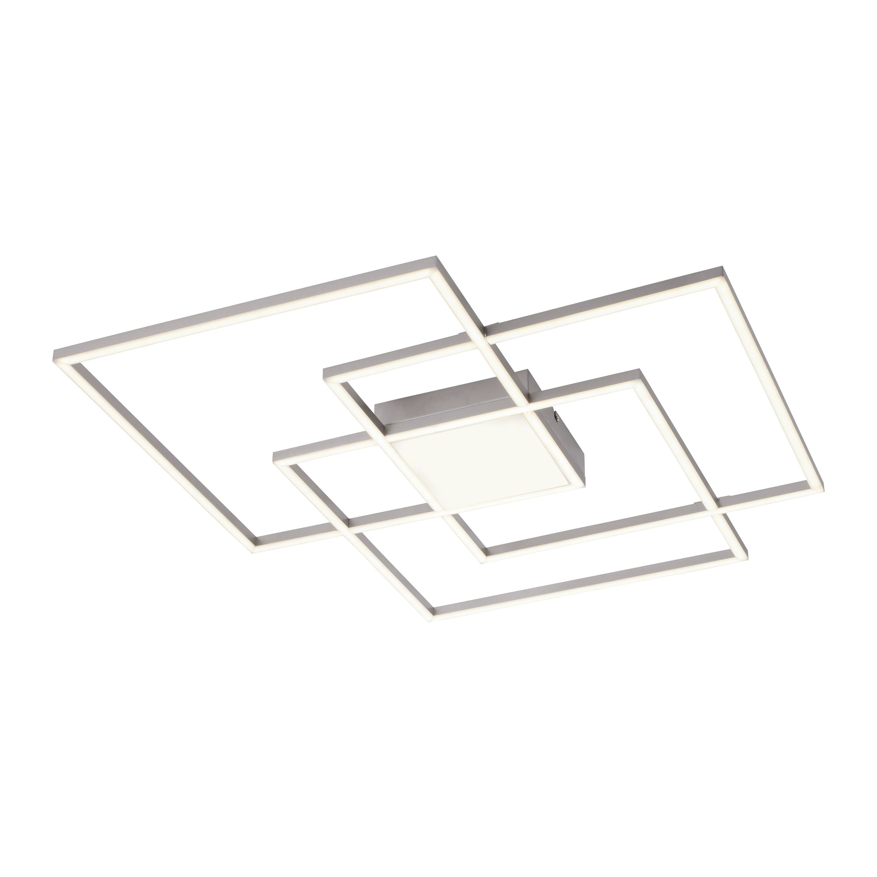 Just Light 14713-55 LED-Deckenleuchte LED 48W Stahl