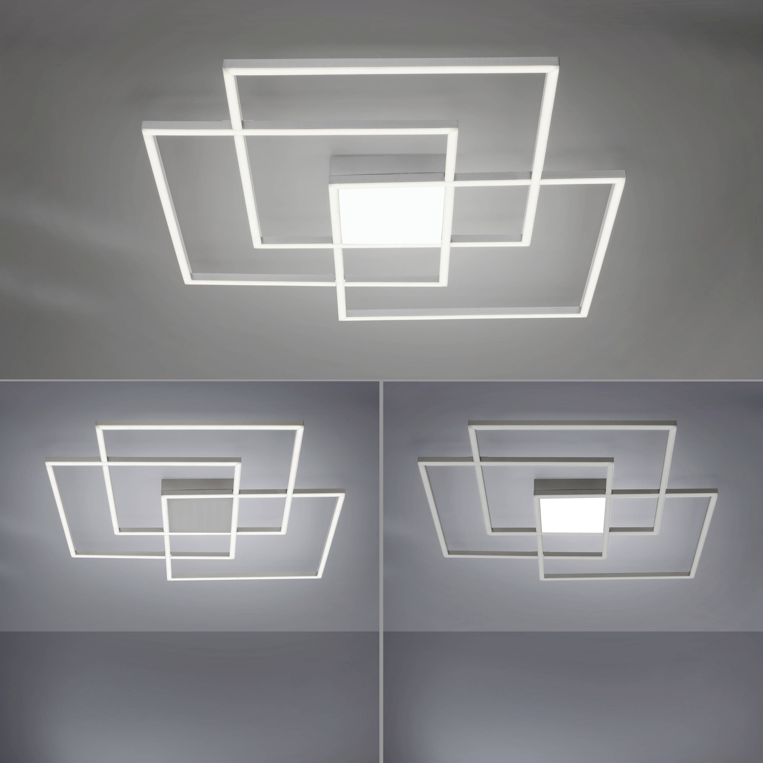 Just Light 14713-55 LED-Deckenleuchte LED 48W Stahl