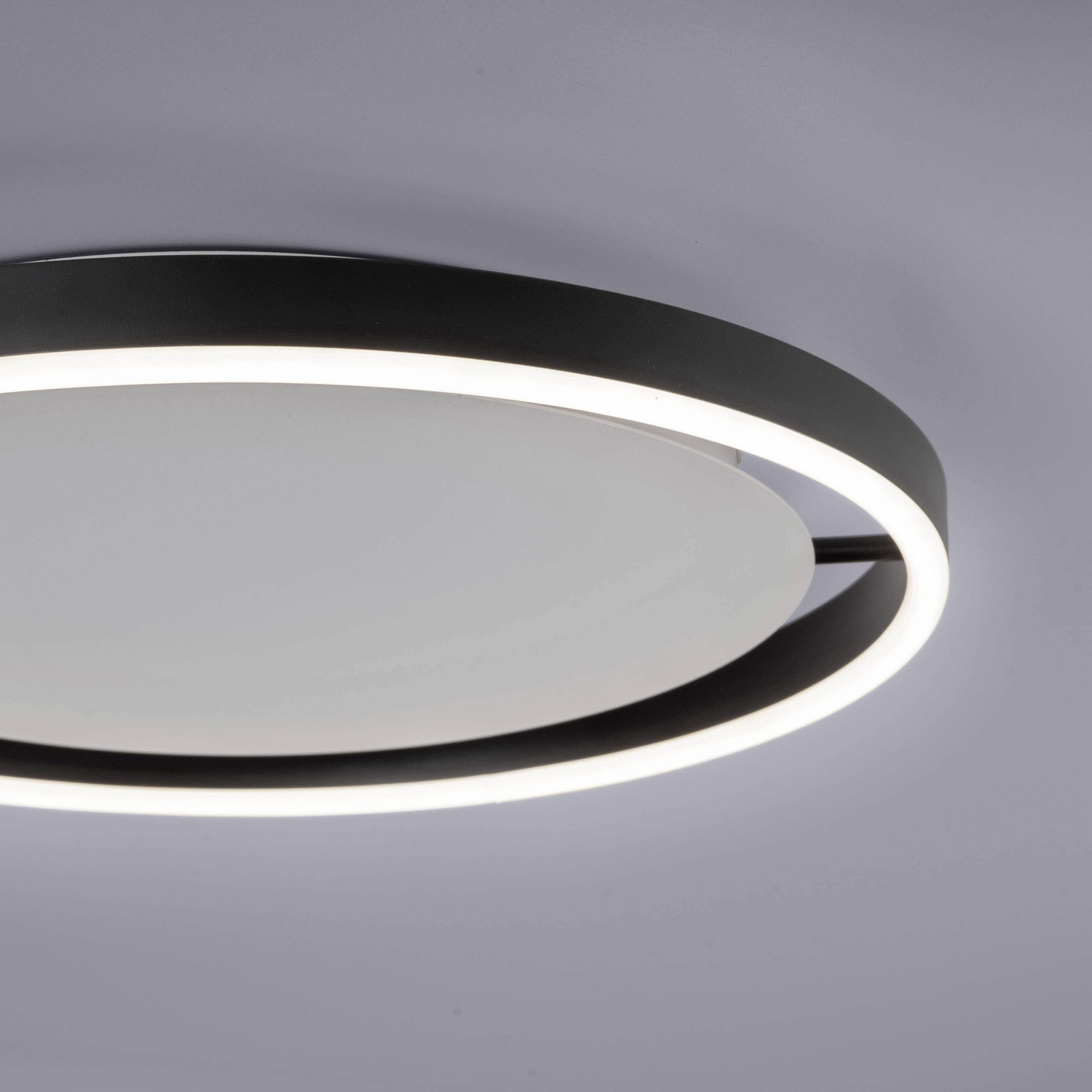 Just Light 15391-13 LED-Deckenleuchte LED 23.5W Anthrazit