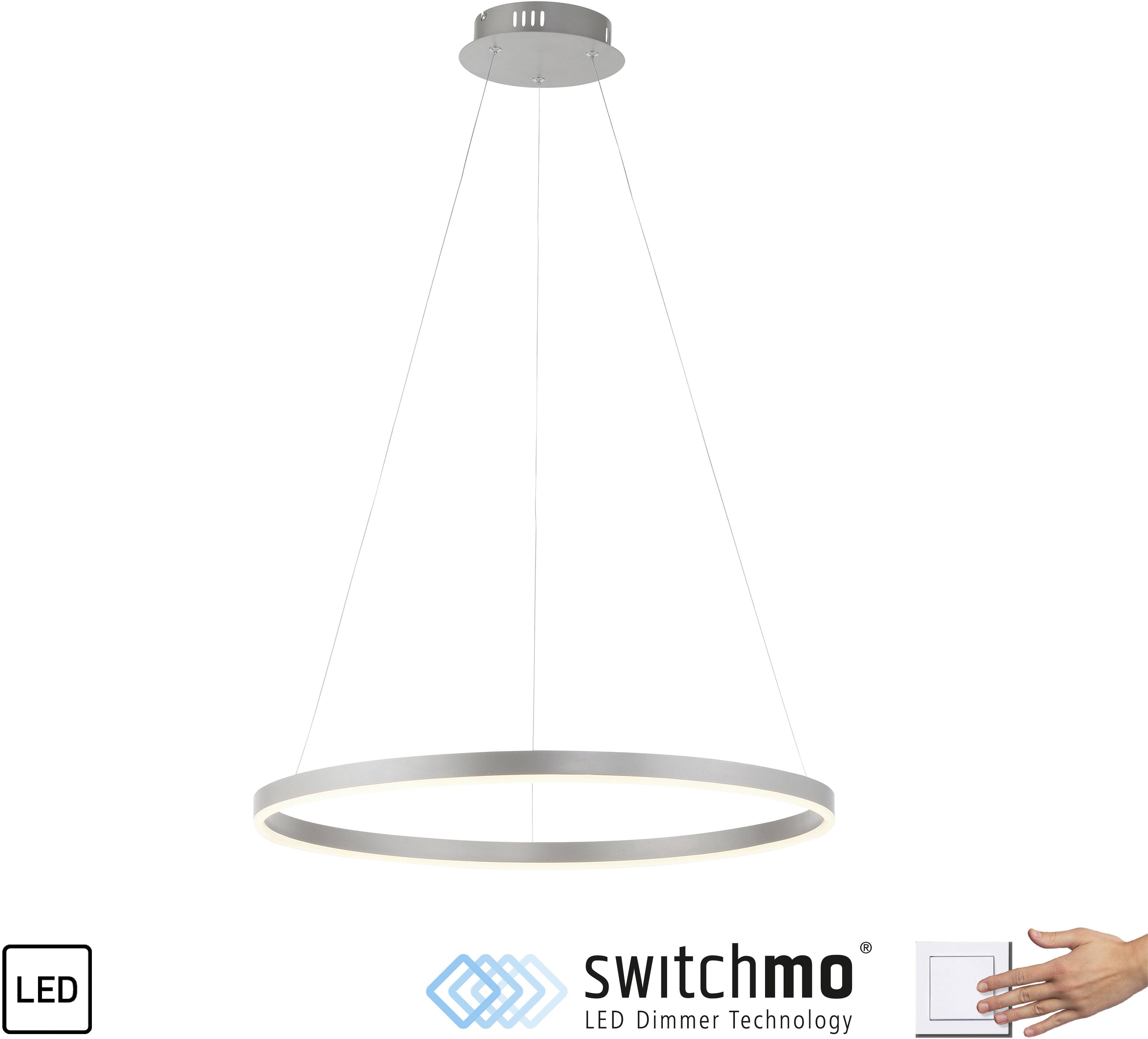 Just Light 15394-95 LED-Pendelleuchte LED 31.5W Aluminium