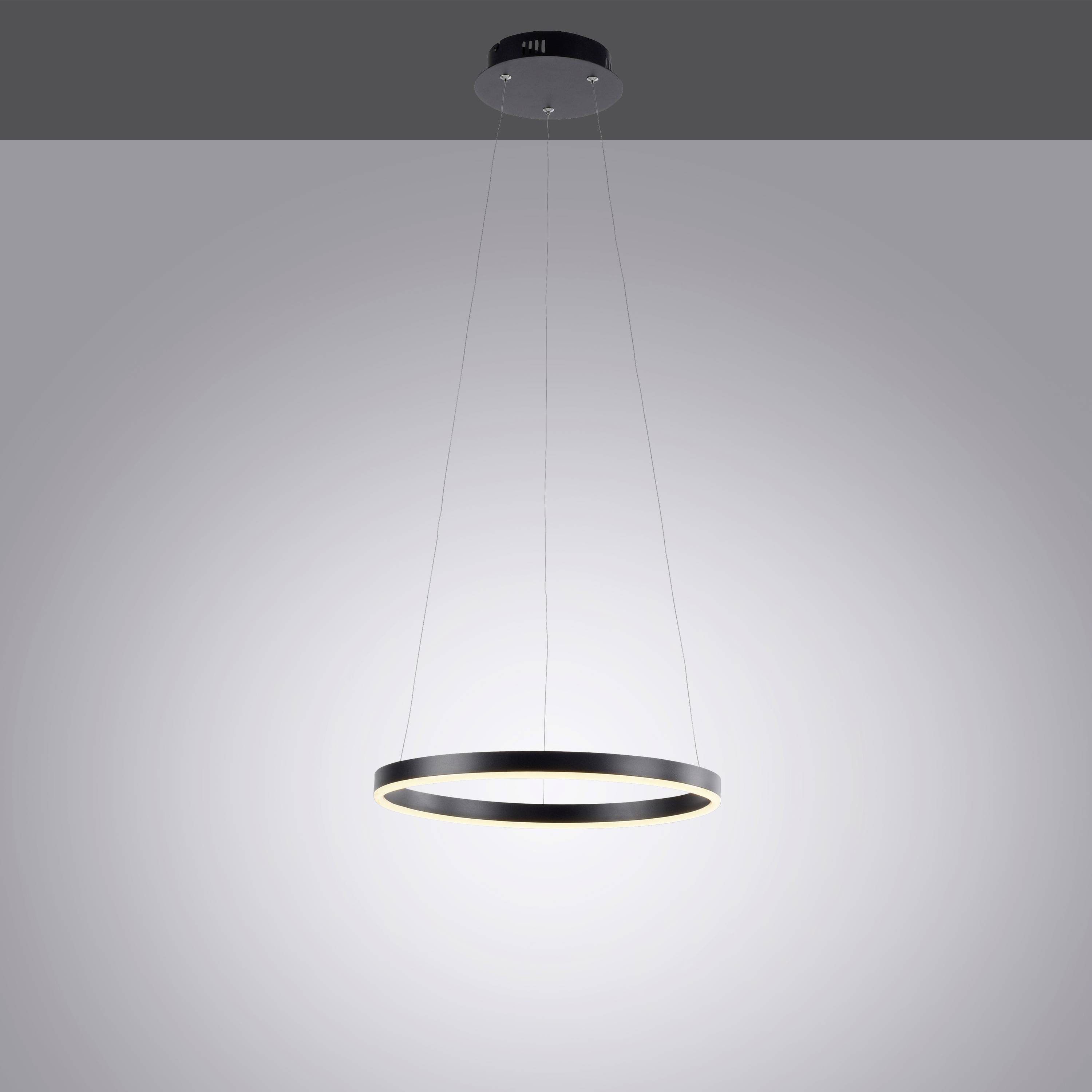 Just Light 15393-13 LED-Pendelleuchte LED 23.5W Anthrazit