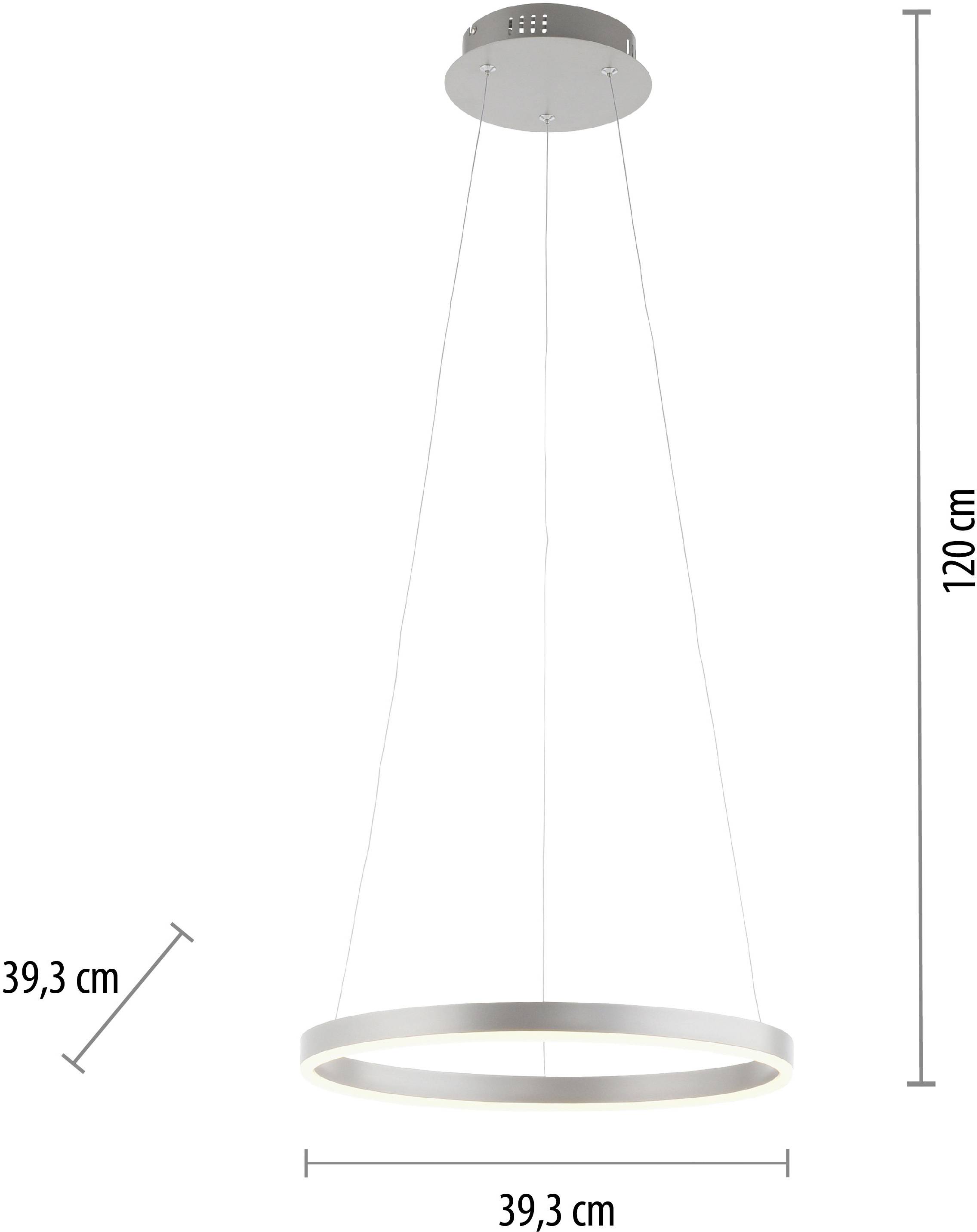 Just Light 15393-95 LED-Pendelleuchte LED 23.5W Aluminium