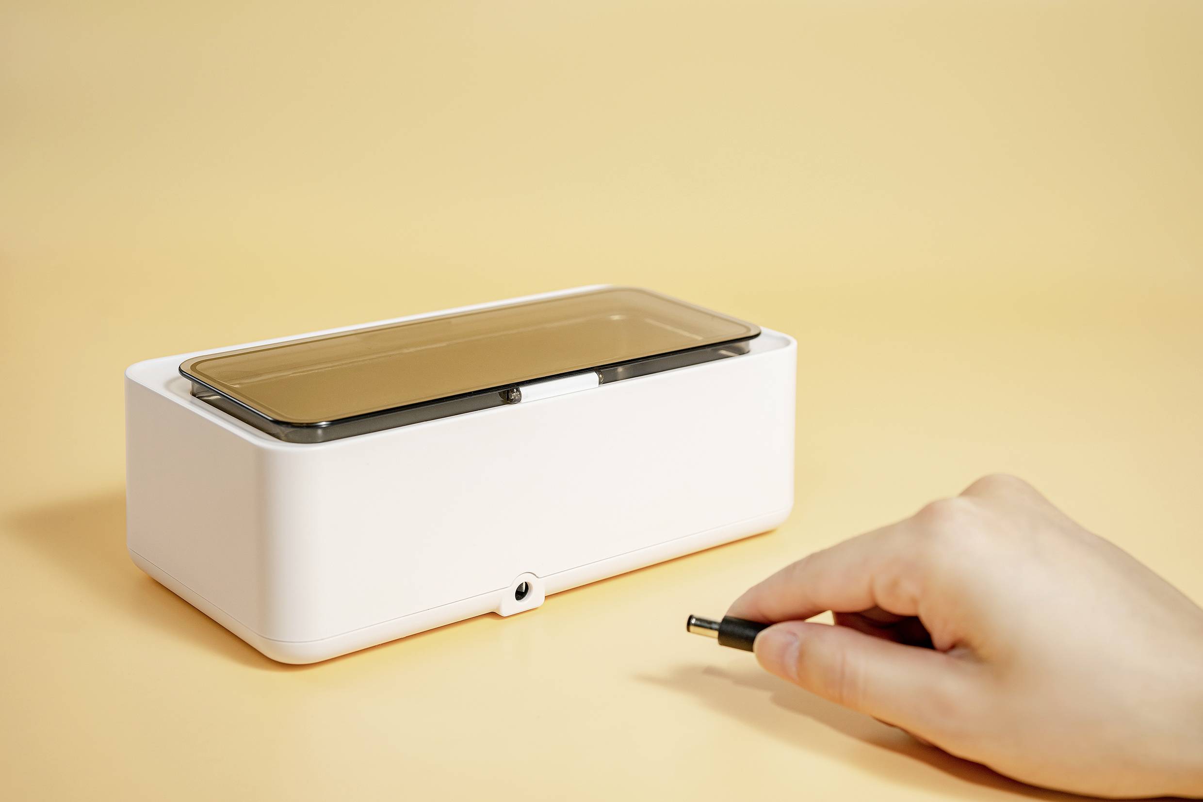 Ultraschallreiniger Haushalt, Schmuck, Bürobedarf 16W 500ml mit Reinigungskorb