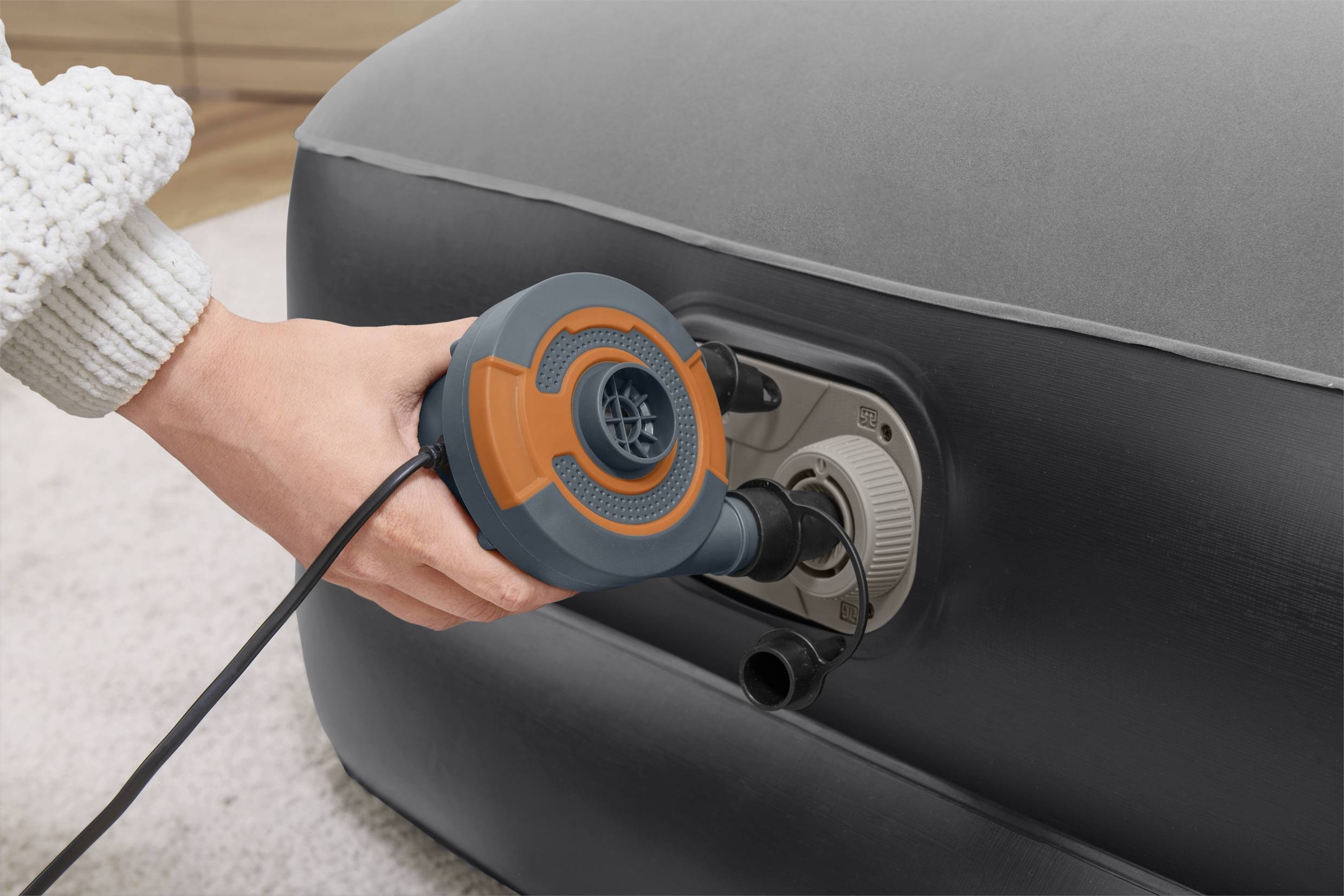 Bestway 67401 Luftbett (L x B x H) 191 x 97 x 46 cm Schwarz