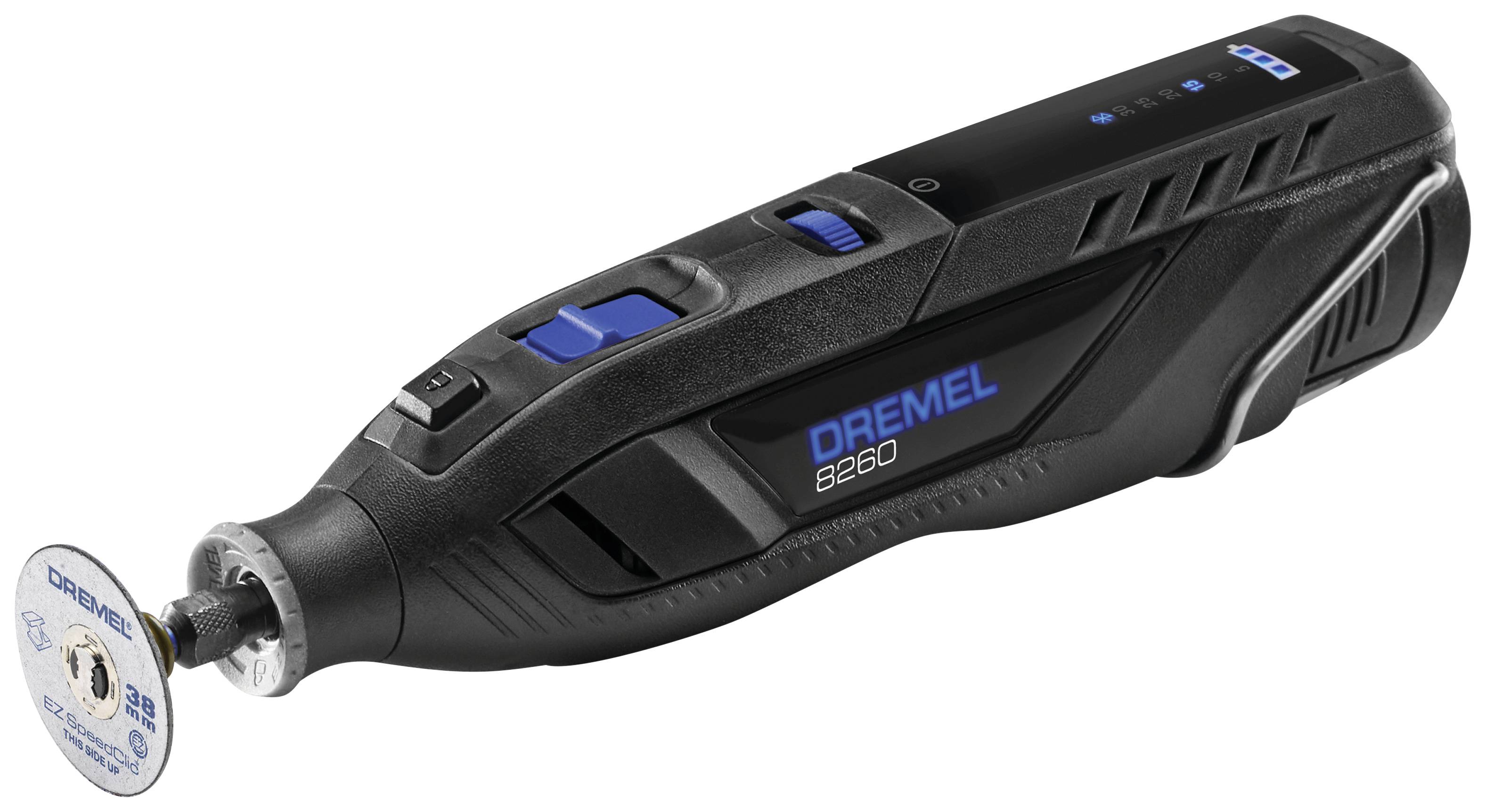 Dremel 8260-5/65 8710364082711 Akku-Multifunktionswerkzeug inkl. 2. Akku, inkl. Ladegerät, inkl. Koffer, mit Zubehör 12V 3Ah
