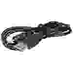 Akyga USB-Ladekabel DC Stecker 2,5mm 0.80m Schwarz AK-DC-02