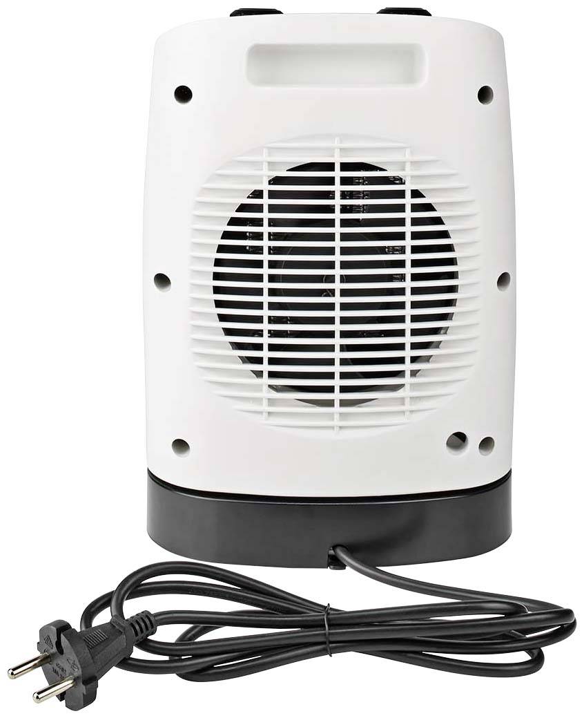 Nedis HTFA19WT Keramik-Heizlüfter HTFA19WT 20 m² Weiß, Grau